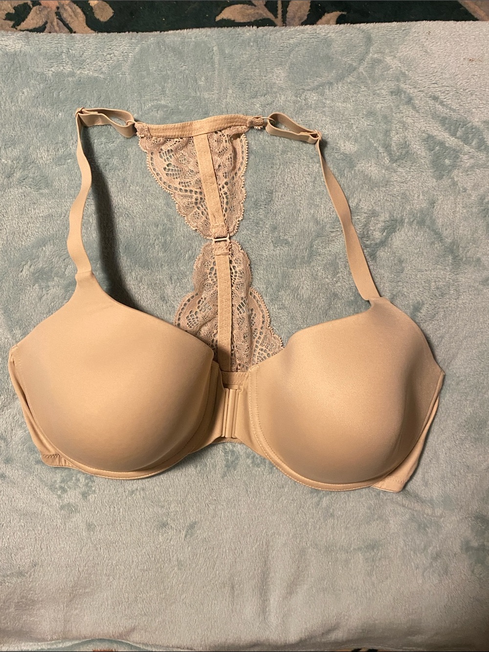 MODERN Movements Nude Lace Racerback T-Shirt Bra - Women Intimates